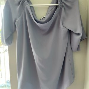 Great off shoulder lavender blouse from Frank and Oak in size medium
